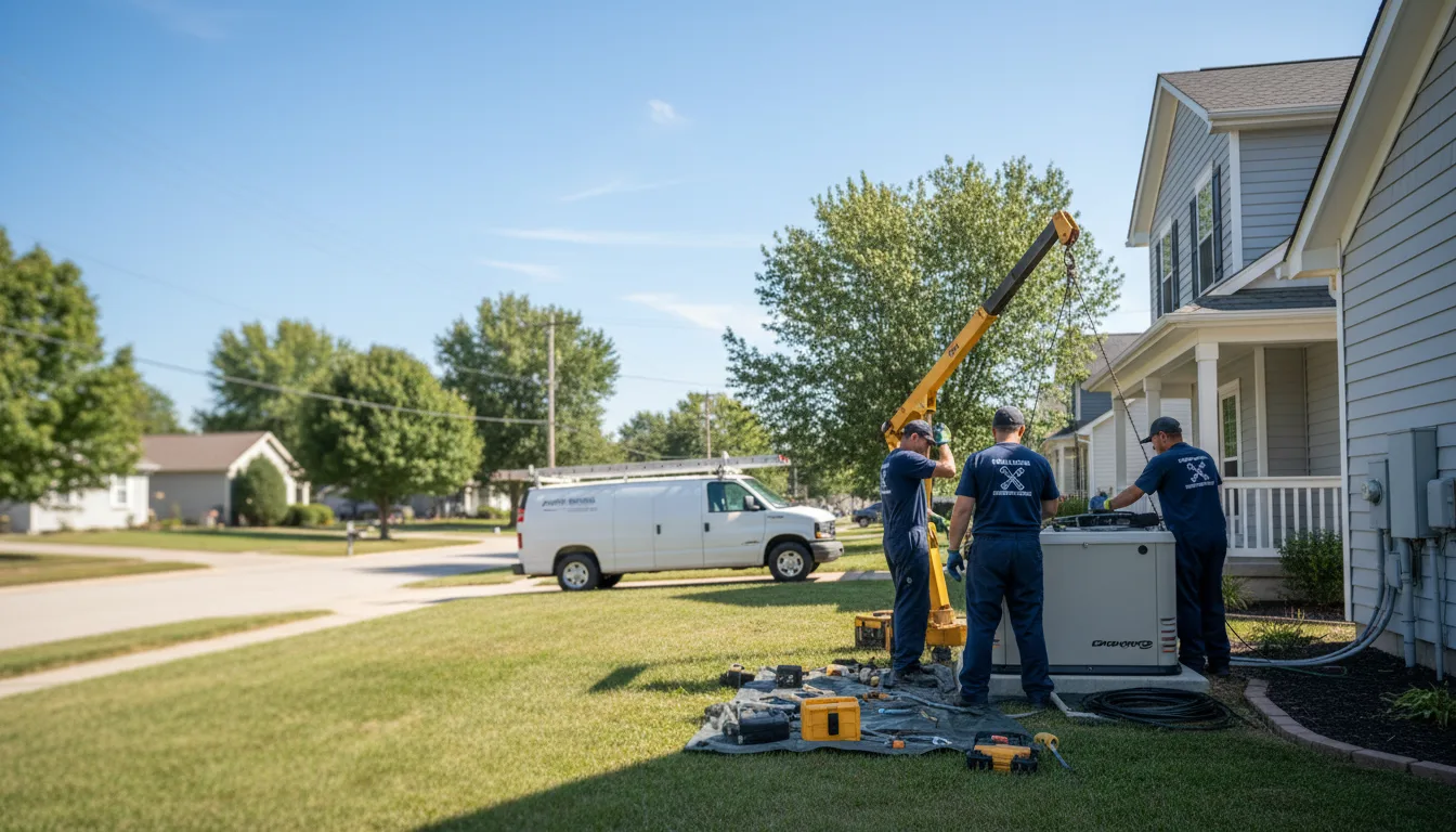 Generator Installation in Breckenridge, MI near me